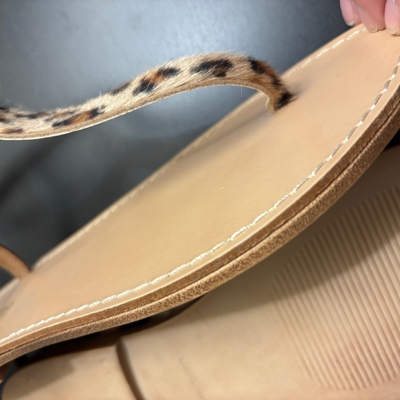 NEW Sophia Milano Leopard Sandals Made in Italy 9 - Picture 3 of 5